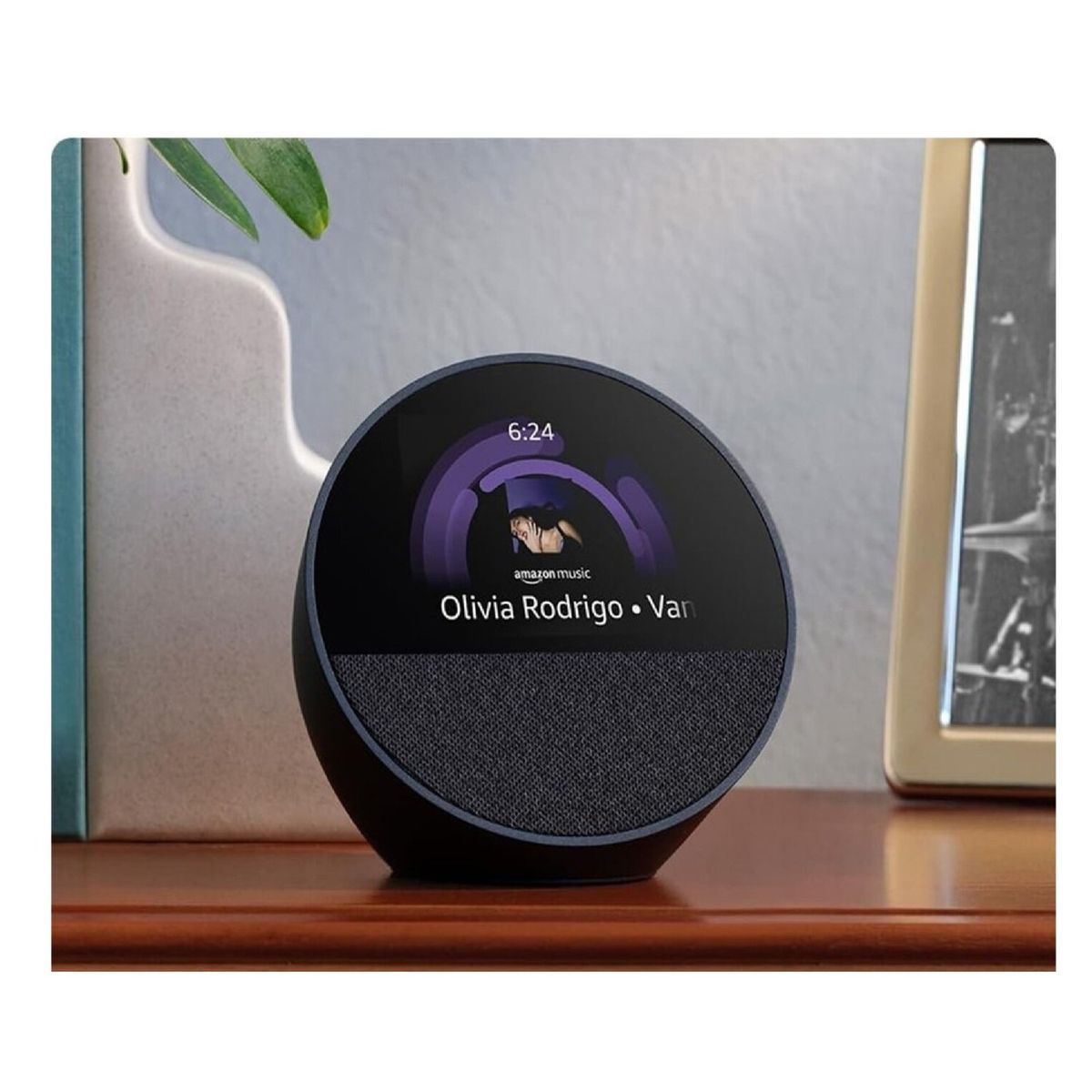 AMAZON - Echo Spot Amazon Con Alexa y Reloj inteligente 2024
