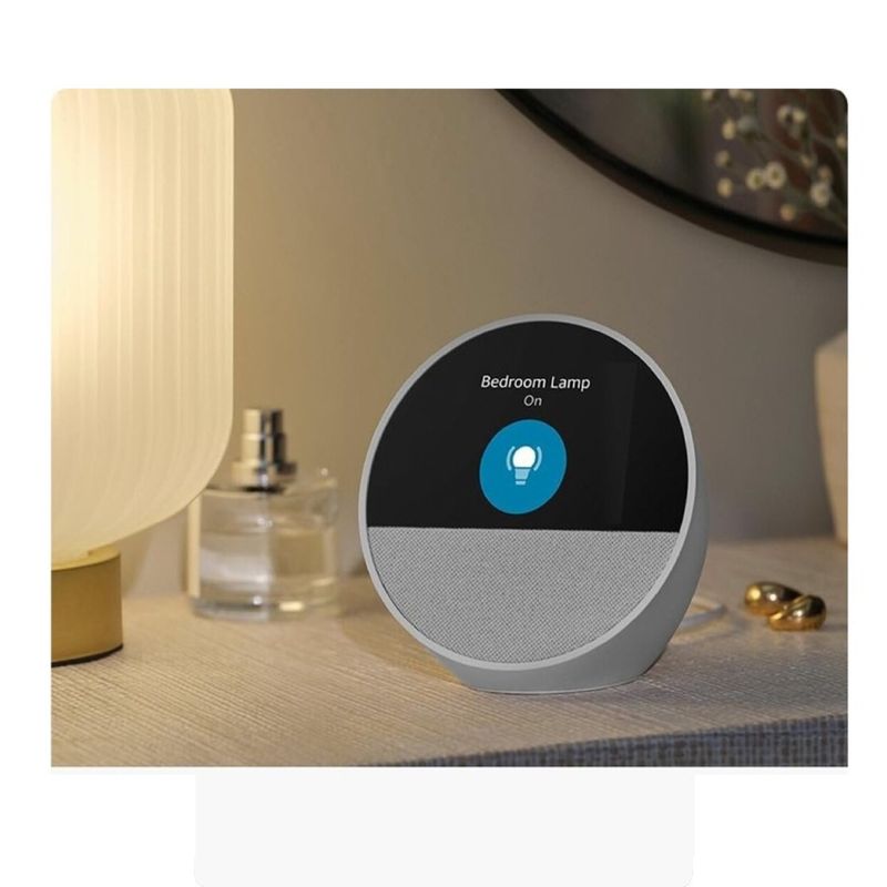 AMAZON - Echo Spot Amazon Con Alexa y Reloj inteligente 2024