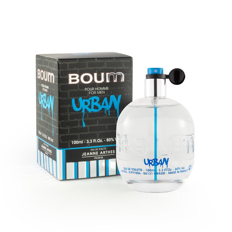 JEANNE ARTHES - Perfume Hombre JEANNE ARTHES J ARTHES BOUM HOMME URBAN 100 ml Eau de toilette