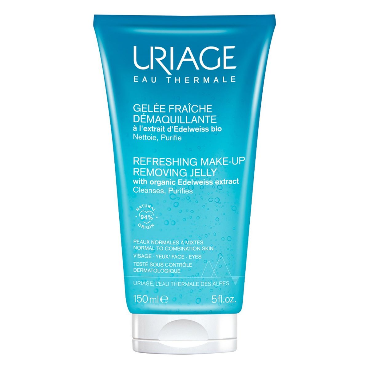 URIAGE - Limpiador Uriage Gel Desmaquillante Refrescante Uriage para Todo tipo de piel 150 ml