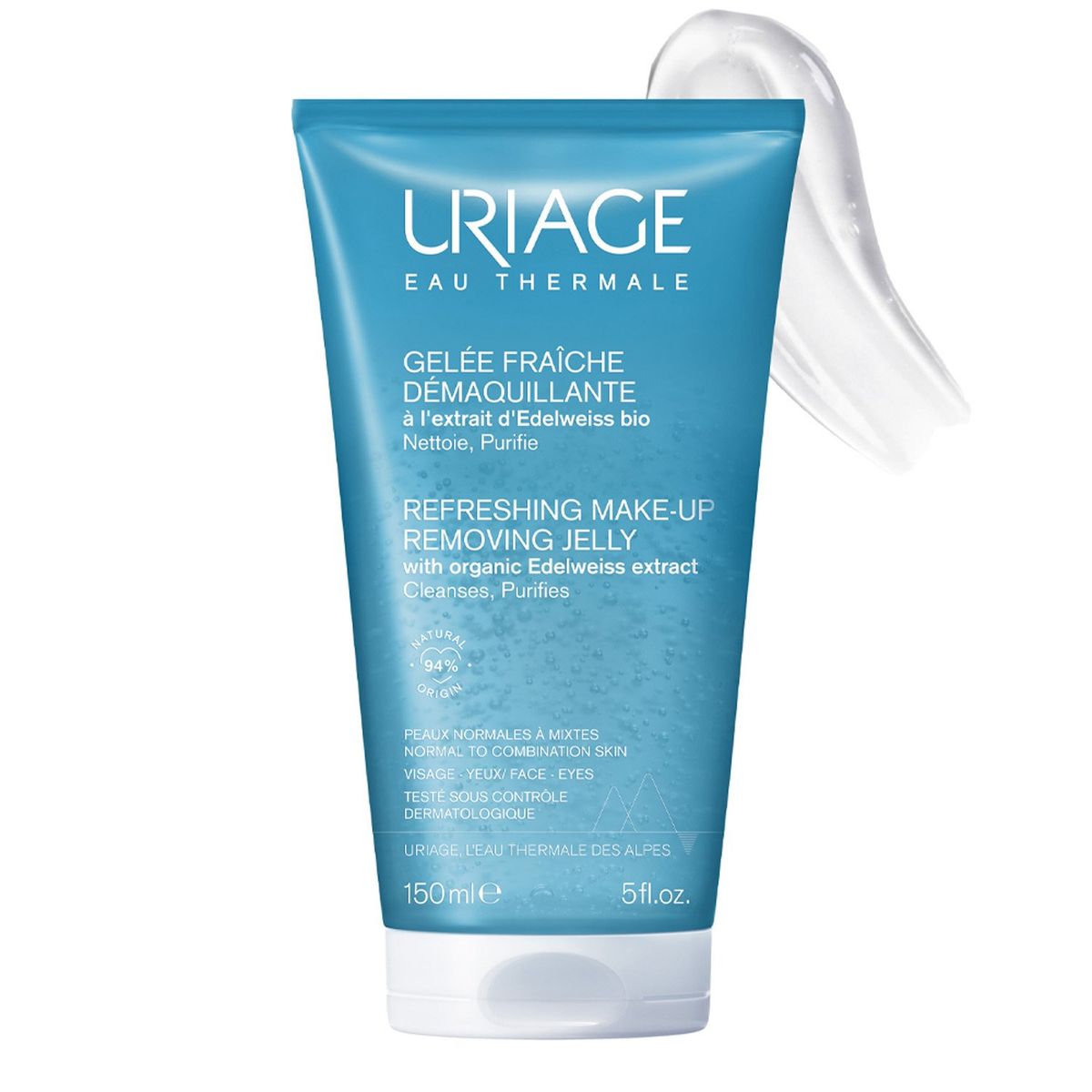 URIAGE - Limpiador Uriage Gel Desmaquillante Refrescante Uriage para Todo tipo de piel 150 ml