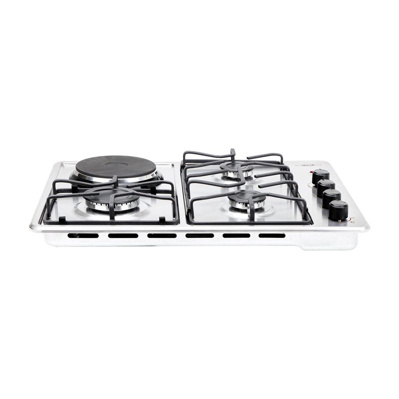 HACEB - Estufa de empotrar Haceb inox 60x43 cm mixta 120v a gas natural