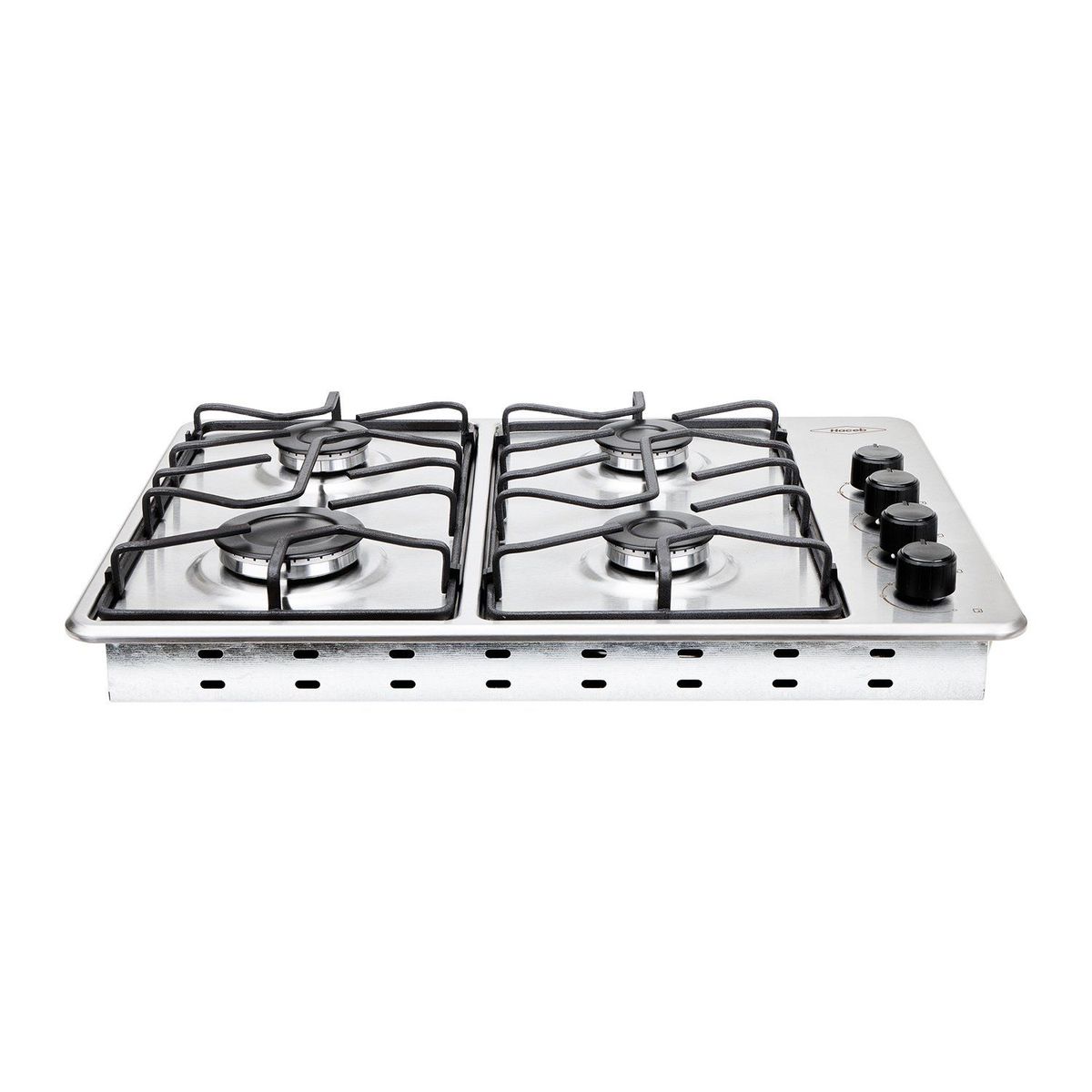 HACEB - Estufa de empotrar Haceb inox 60x43 cm platina a gas natural