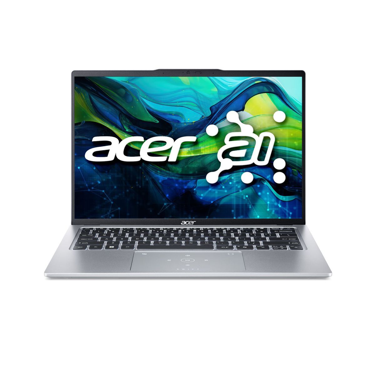 ACER - Portátil Swift Go Acer táctil | Intel Core Ultra 7 | 16GB de RAM | 512GB SSD de Almacenamiento | Windows 11 | Pantalla 14 pulgadas | SFG14-73T-723U | Computador portátil