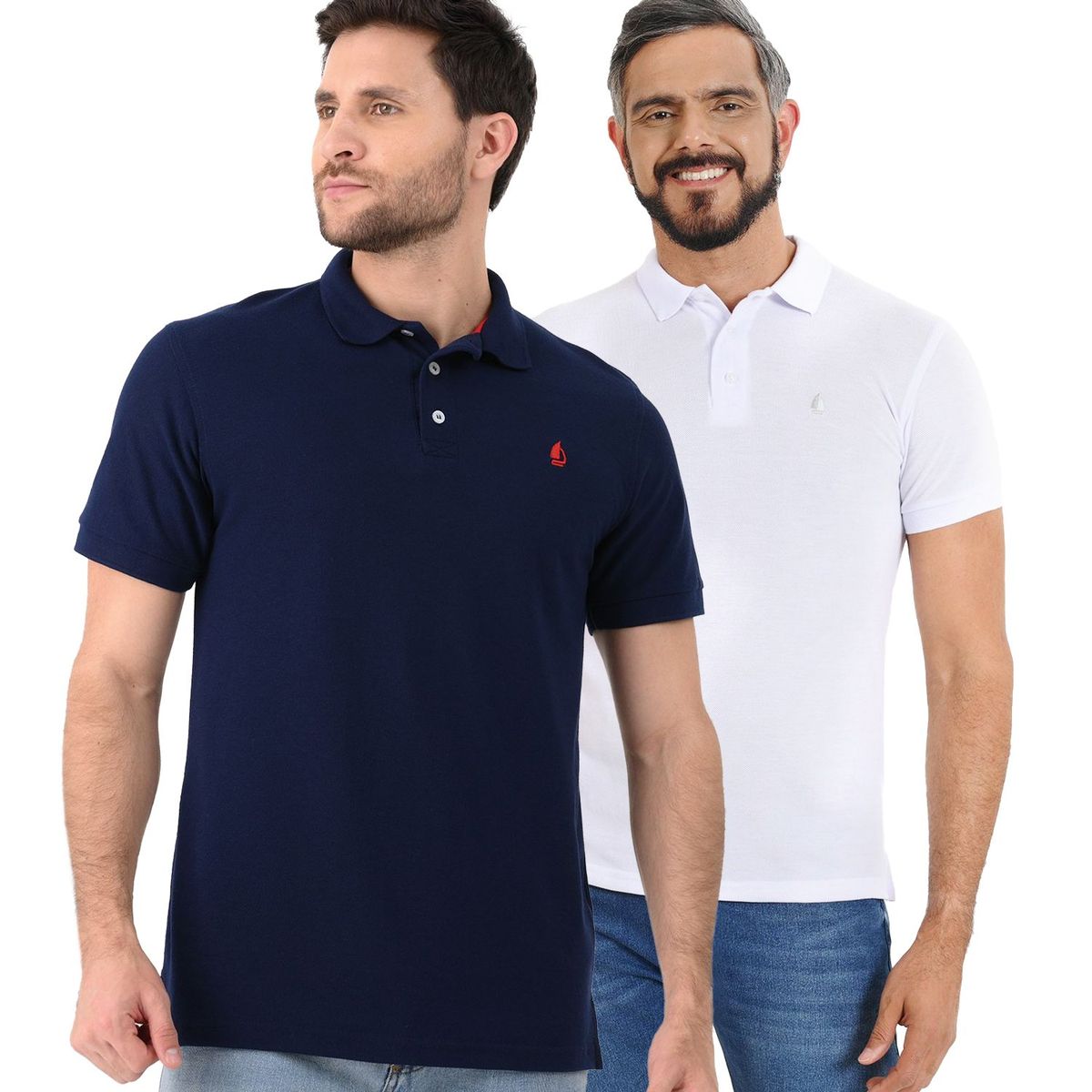 NEWPORT - Camiseta Polo Manga Corta Hombre Pack de 2