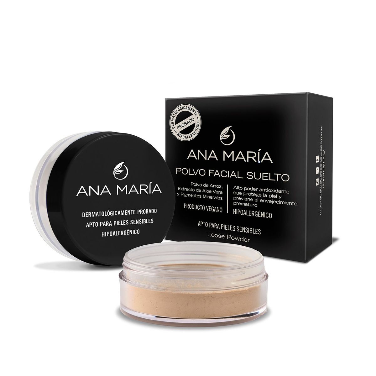 ANA MARIA - Polvo Suelto Fac Medio Ana María 18 gr