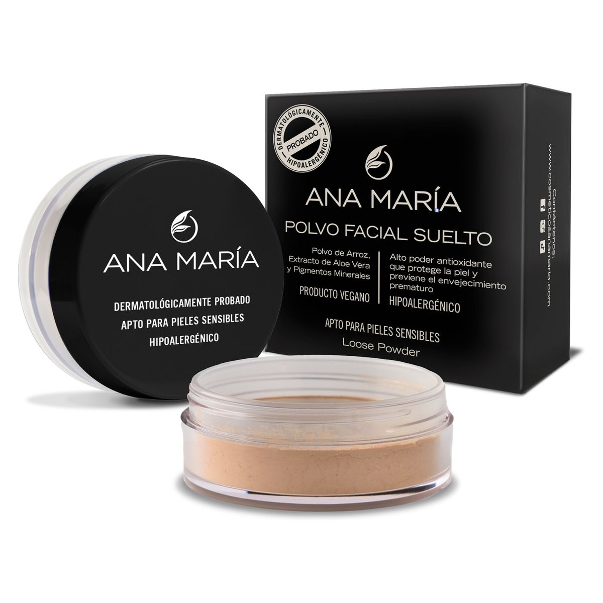 ANA MARIA - Polvo Suelto Fac Oscuro Ana María 18 gr