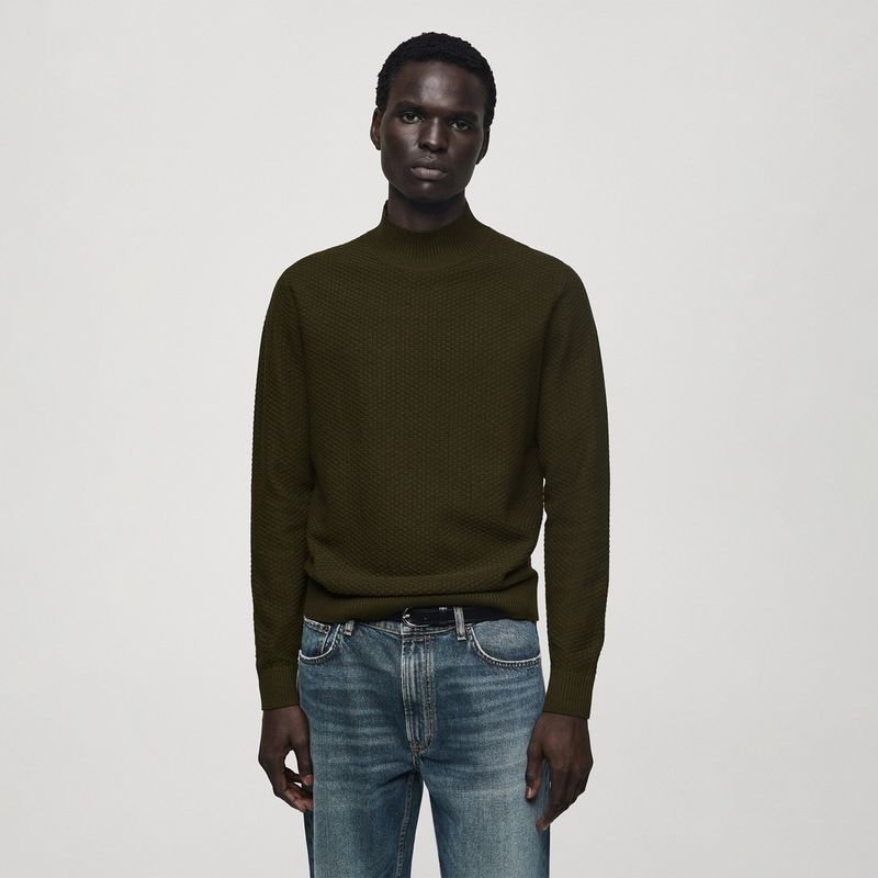 MANGO - Saco Hombre Mango