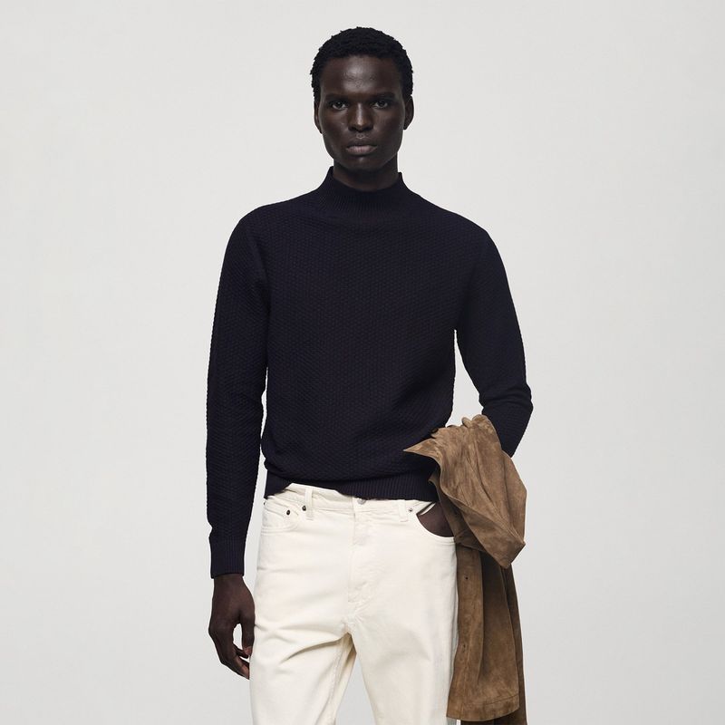 MANGO - Saco Hombre Mango