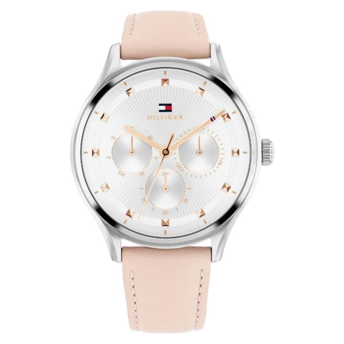 TOMMY HILFIGER - Reloj Tommy Hilfiger Mujer 1782748 . Reloj Cuero Rosado