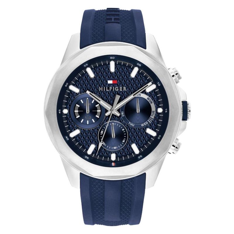 TOMMY HILFIGER - Reloj Tommy Hilfiger Hombre 1710649 . Reloj Silicona Azul