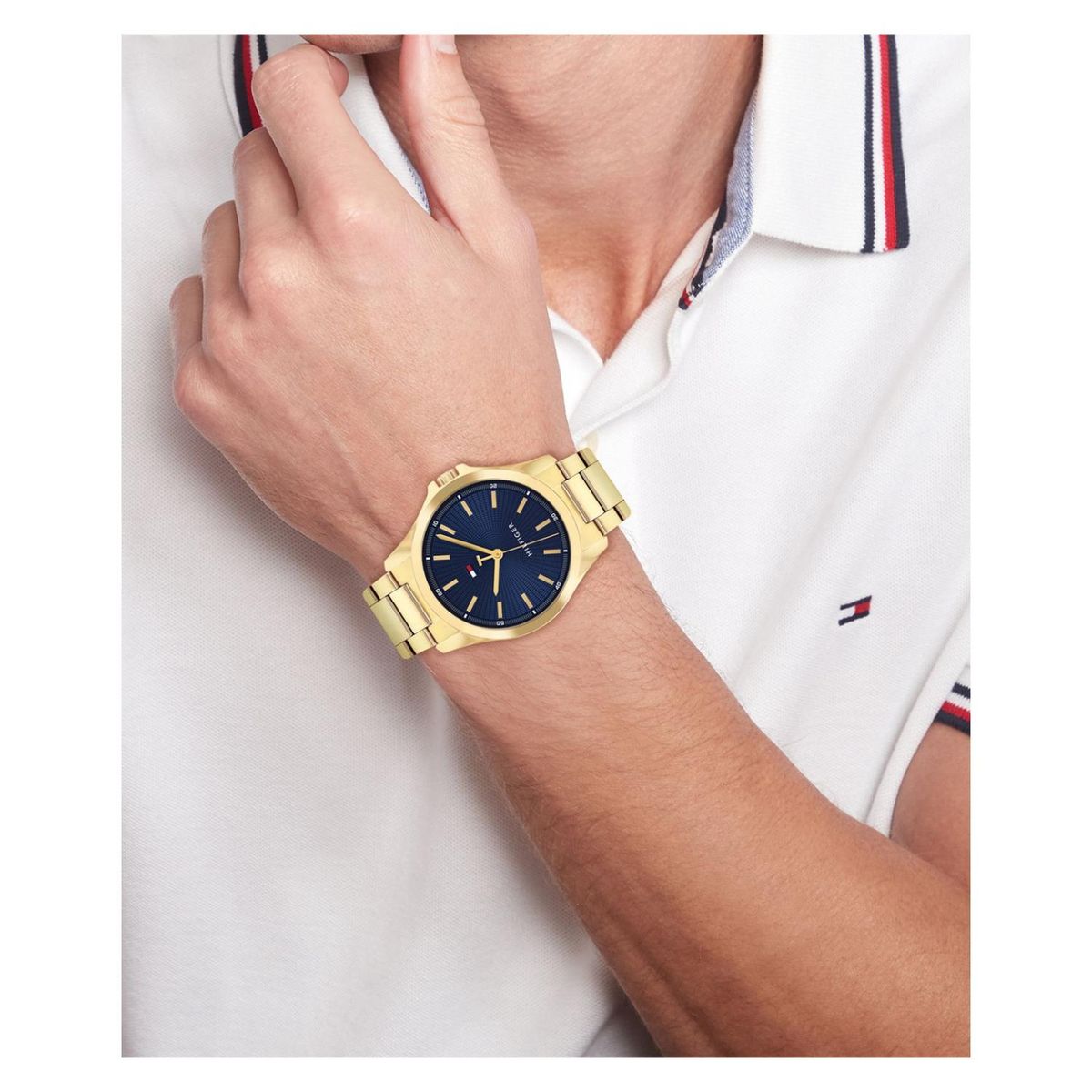 TOMMY HILFIGER - Reloj Tommy Hilfiger Hombre 1710679 . Reloj Acero Inoxidable Dorado