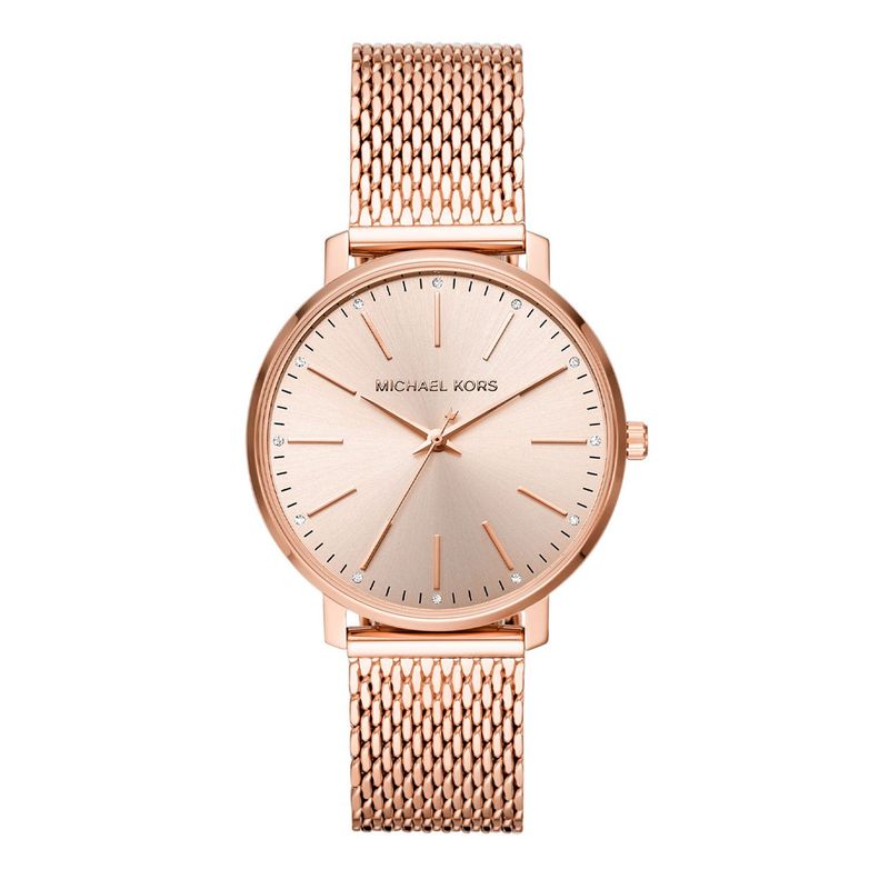 MICHAEL KORS - Reloj Michael Kors Mujer PYPER. Reloj Acero Inoxidable Oro Rosa MK4340