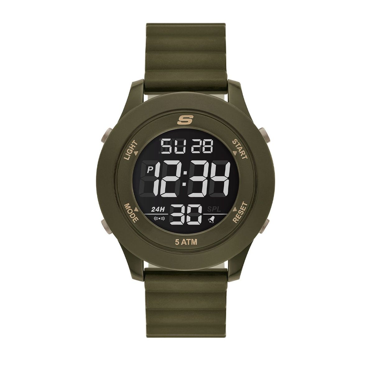 SKECHERS - Reloj Skechers Hombre Slip-Ins Rosencrans. Reloj Poliuretano Verde SR5223