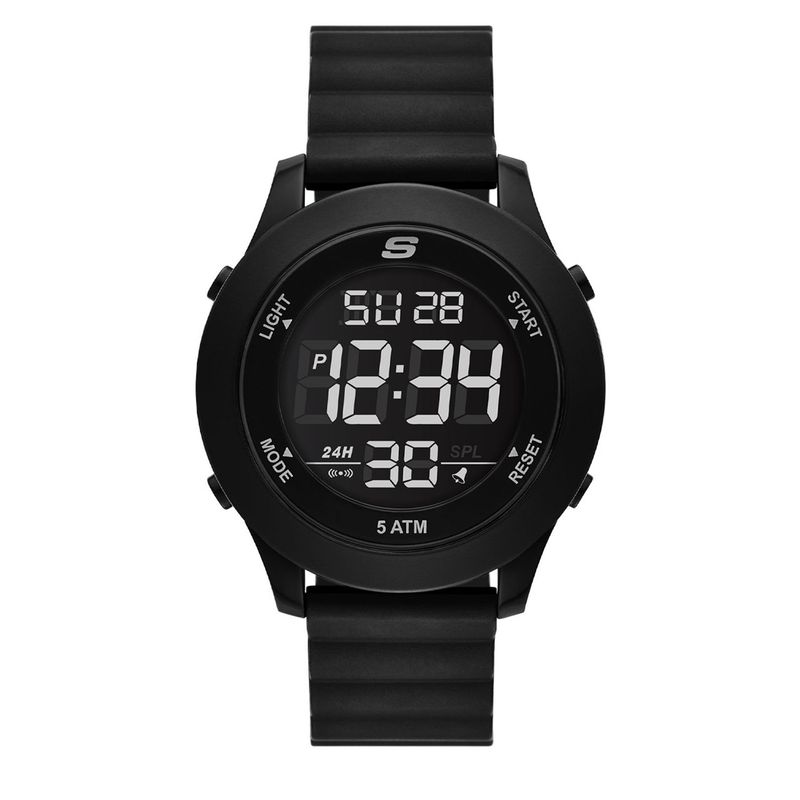 SKECHERS - Reloj Skechers Hombre Slip-Ins Rosencrans. Reloj Poliuretano Negro SR5224
