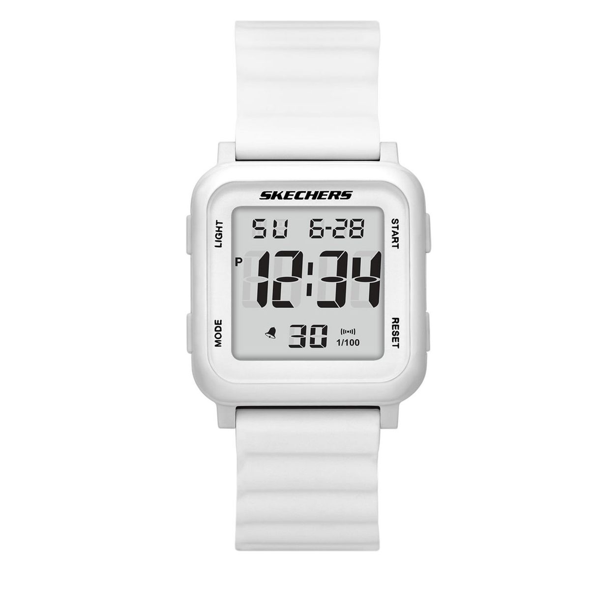 SKECHERS - Reloj Skechers Mujer Slip-Ins Beckworth. Reloj Poliuretano Blanco SR6313