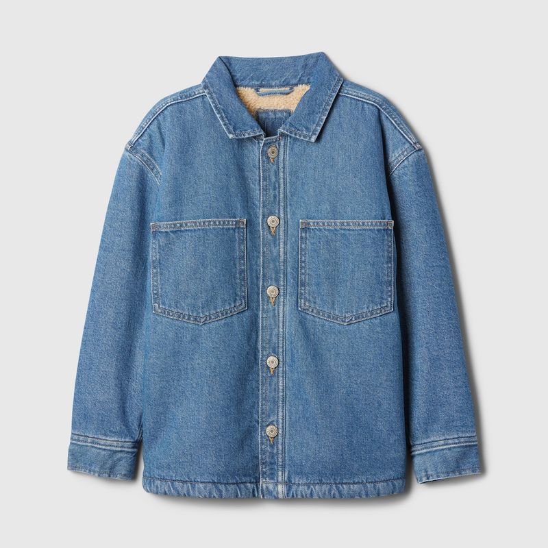 GAP - Chaqueta Niño Con cuello de Algodón GAP
