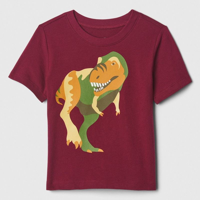 GAP - Camiseta Niño con Estampado Manga corta Algodón GAP