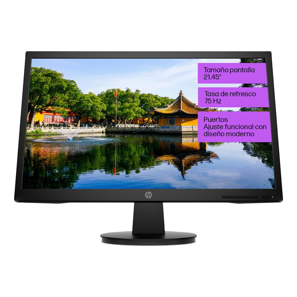 HP - Monitor HP V22v G5 | 21.45 Pulgadas FHD | Tasa de refresco 75 Hz | 65P56AA