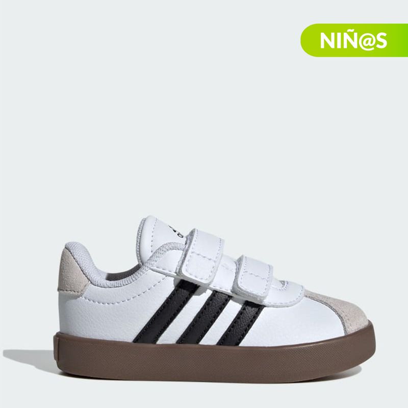 ADIDAS - Tenis moda Adidas VL Court 3.0 para Niño con Velcro