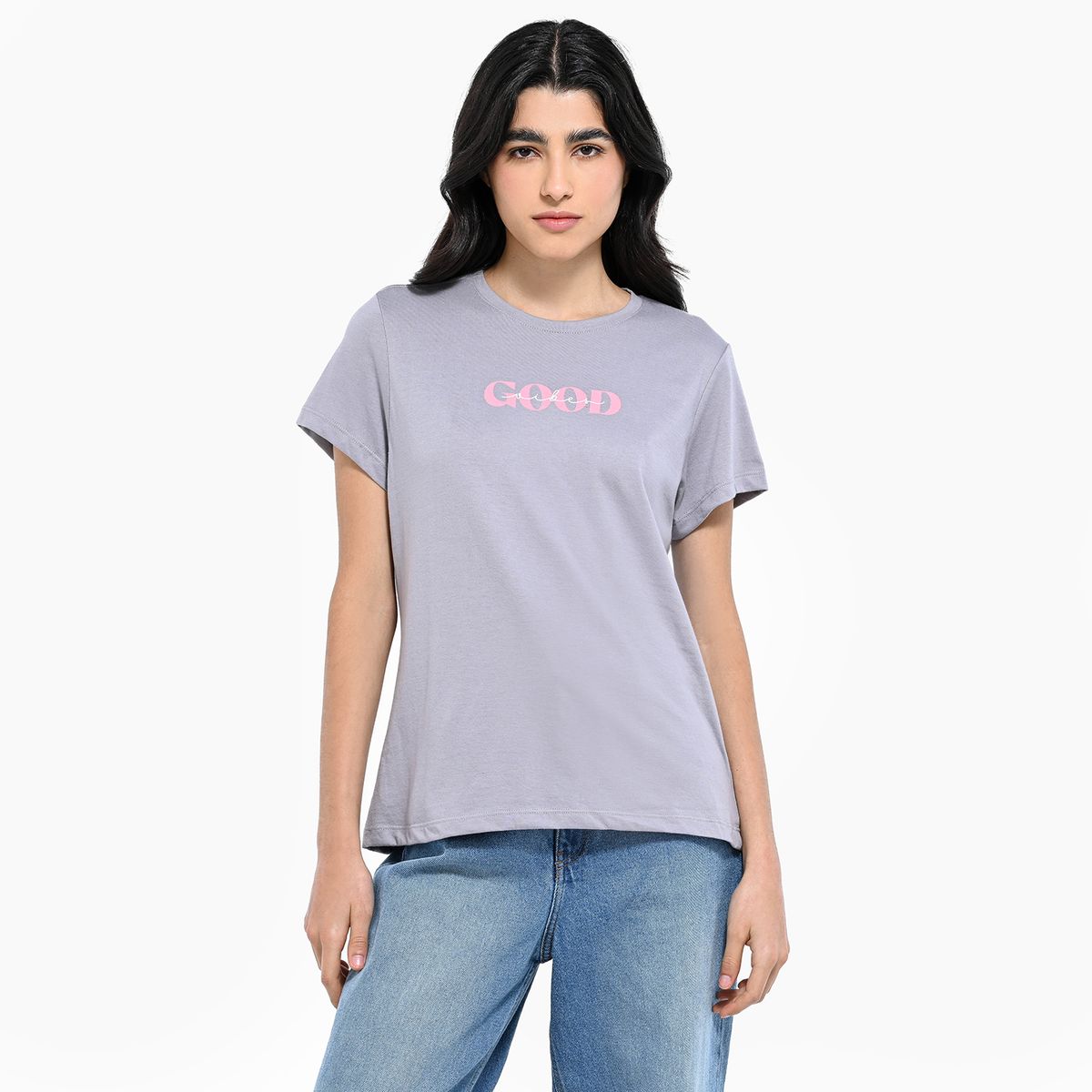 SYBILLA - Camiseta Mujer Manga corta de Algodón Sybilla 