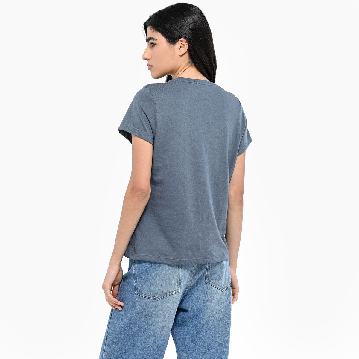 SYBILLA - Camiseta Mujer Manga corta de Algodón Sybilla 