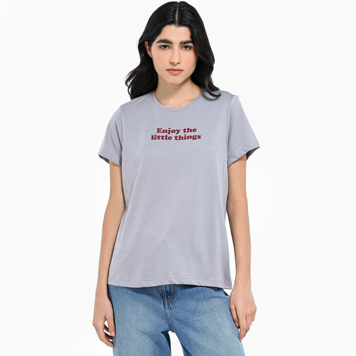 SYBILLA - Camiseta Mujer Manga corta de Algodón Sybilla 