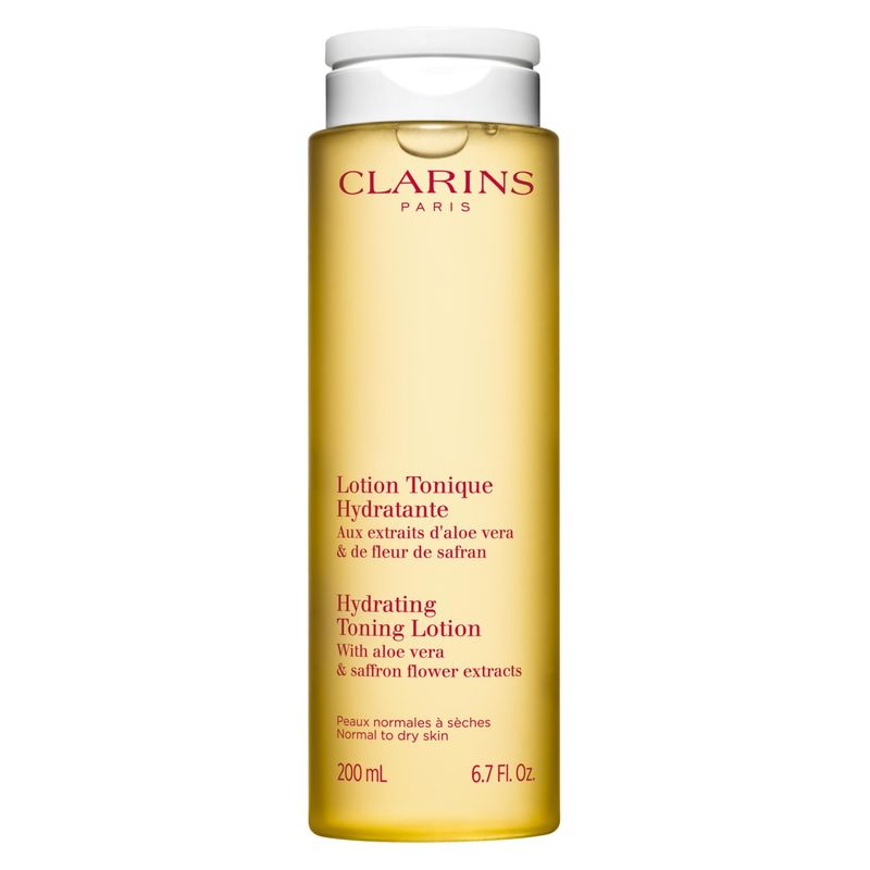 CLARINS - Tónico facial Hydrating Toning Lotion Clarins Para Piel Seca 200ml