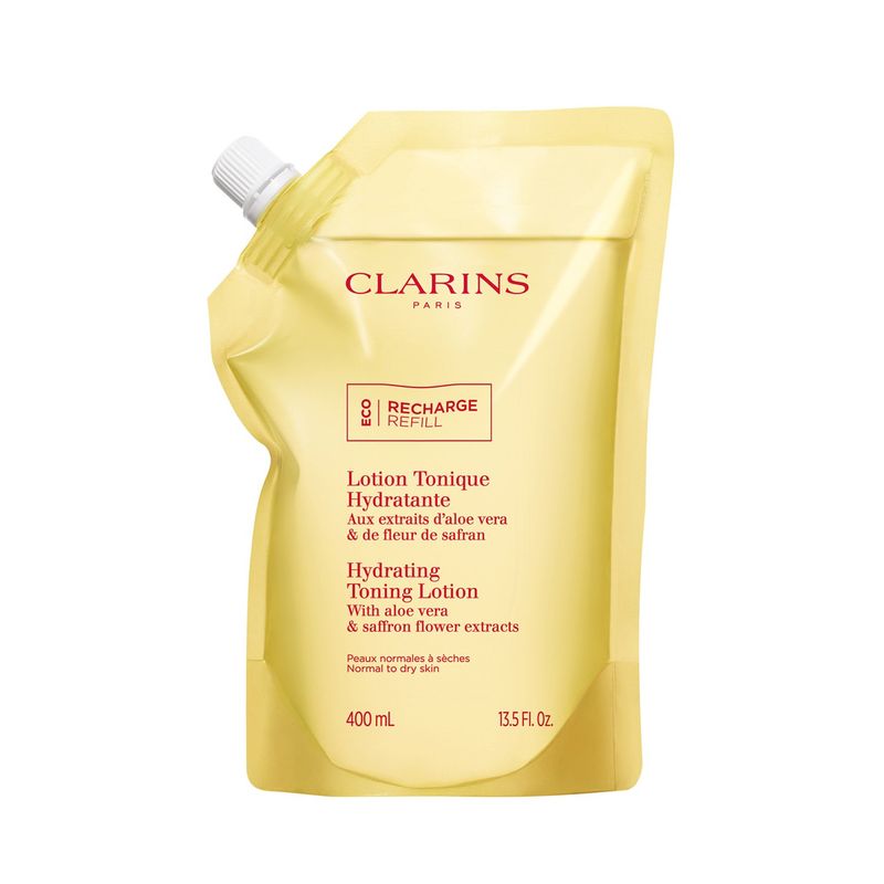 CLARINS - Tónico facial Hydrating Toning Lotion Eco-Refill  Clarins Para Piel Seca 400ml