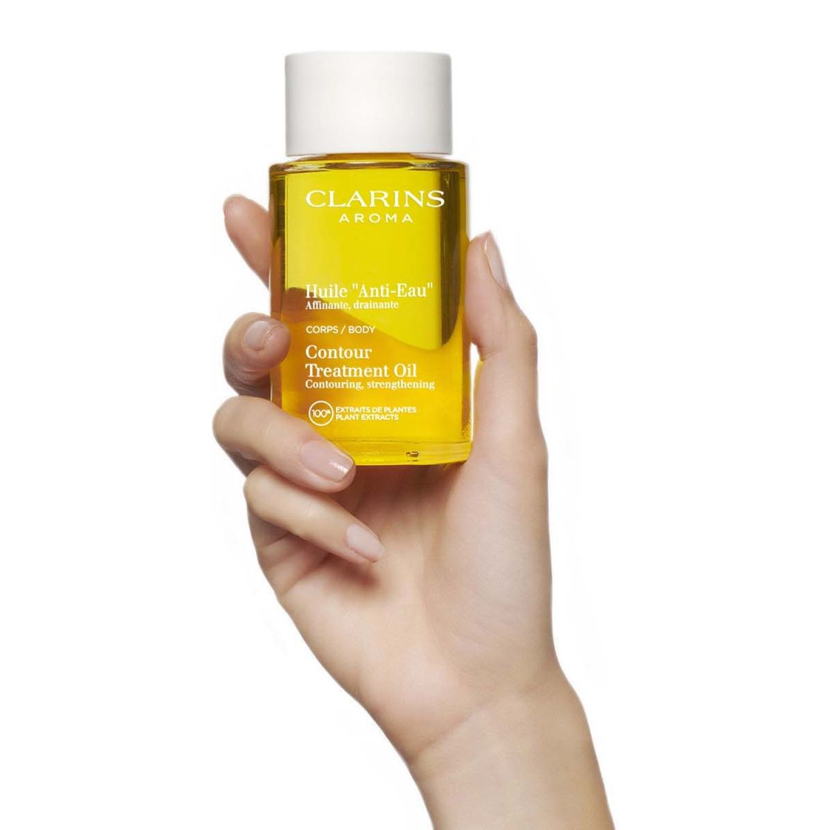 CLARINS - Tratamiento reafirmantes Contour Body Oil Anti Eau 100ml Clarins Para Todo tipo de piel 100ml