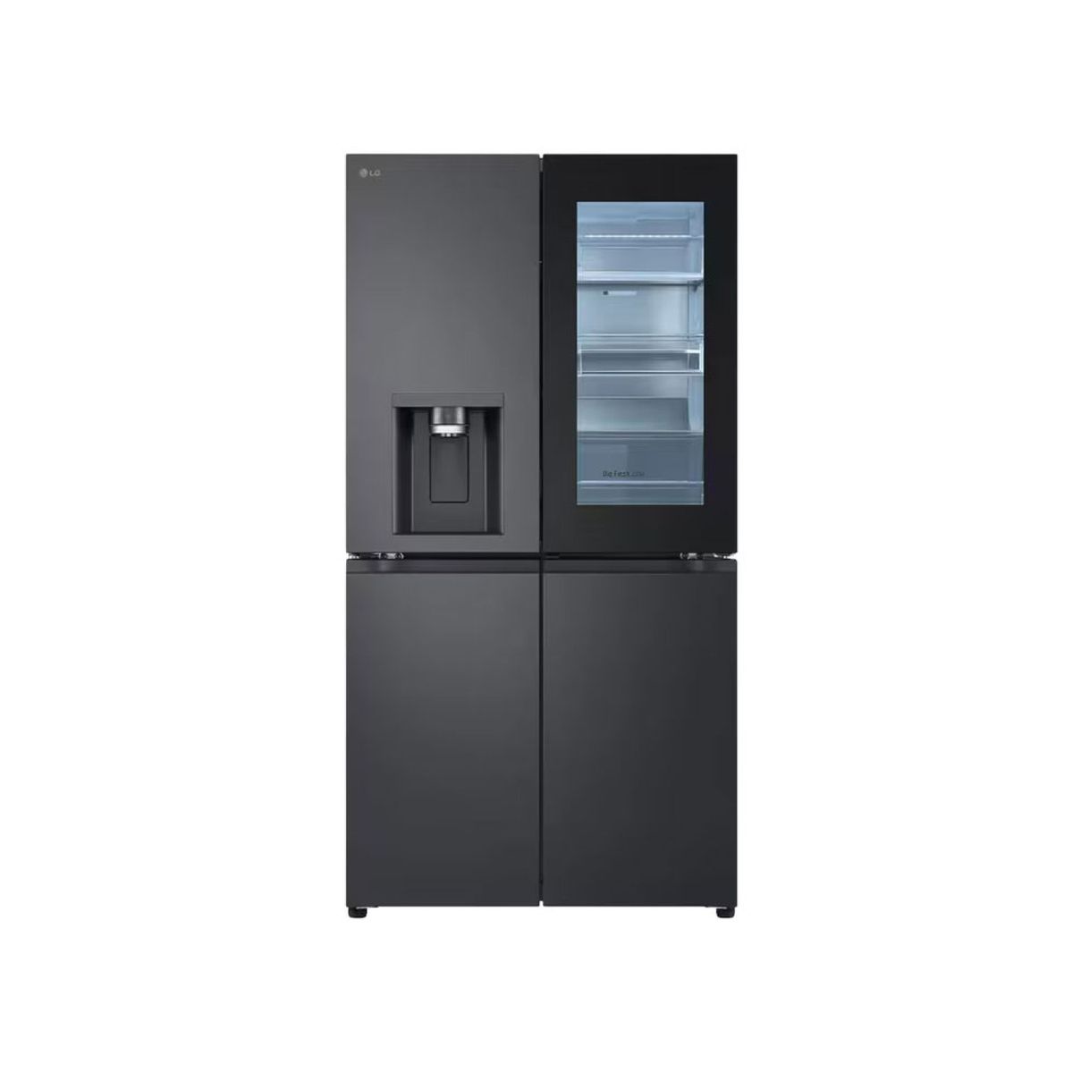 LG - Nevecón French door LG 642 lt Netos GM92SXV