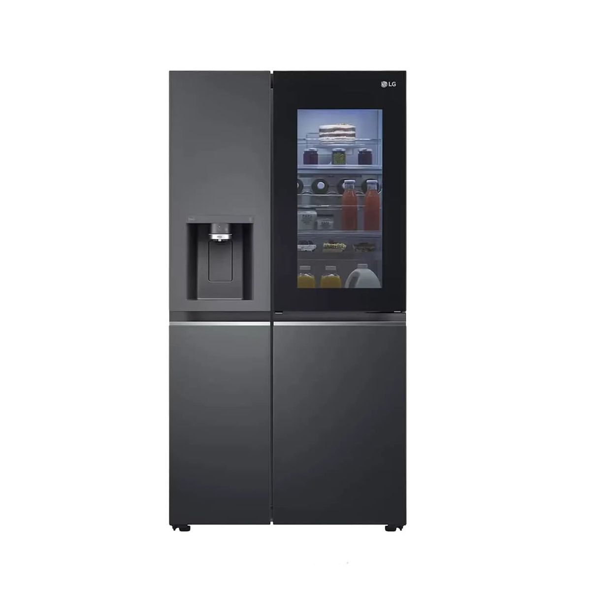 LG - Nevecón Side by Side LG 635 lt Netos GS66SXTC