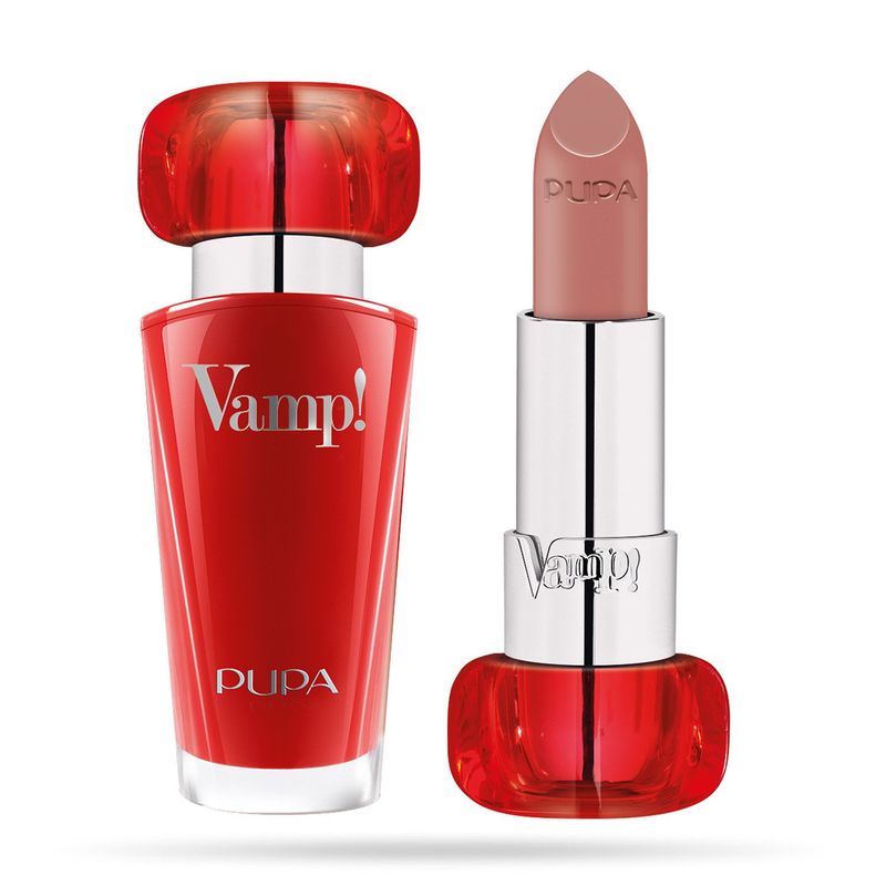 PUPA - Brillo labial Vamp Extreme Colour Warm Nude PUPA 3.5 gr