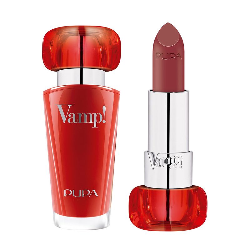 PUPA - Brillo labial Vamp Extreme Colour Tawned Red PUPA 3.5 gr