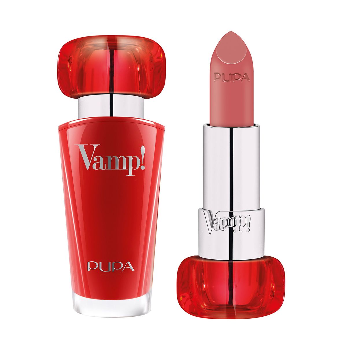 PUPA - Labial Vamp! Luminous Lipstick Rose Nude Pupa 3,5 g