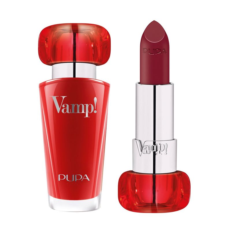 PUPA - Brillo labial Vamp Extreme Colour Scarlet Borde PUPA 3.5 gr