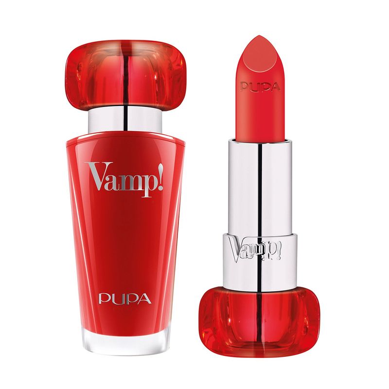 PUPA - Brillo labial Vamp Extreme Colour True Orange PUPA 3.5 gr