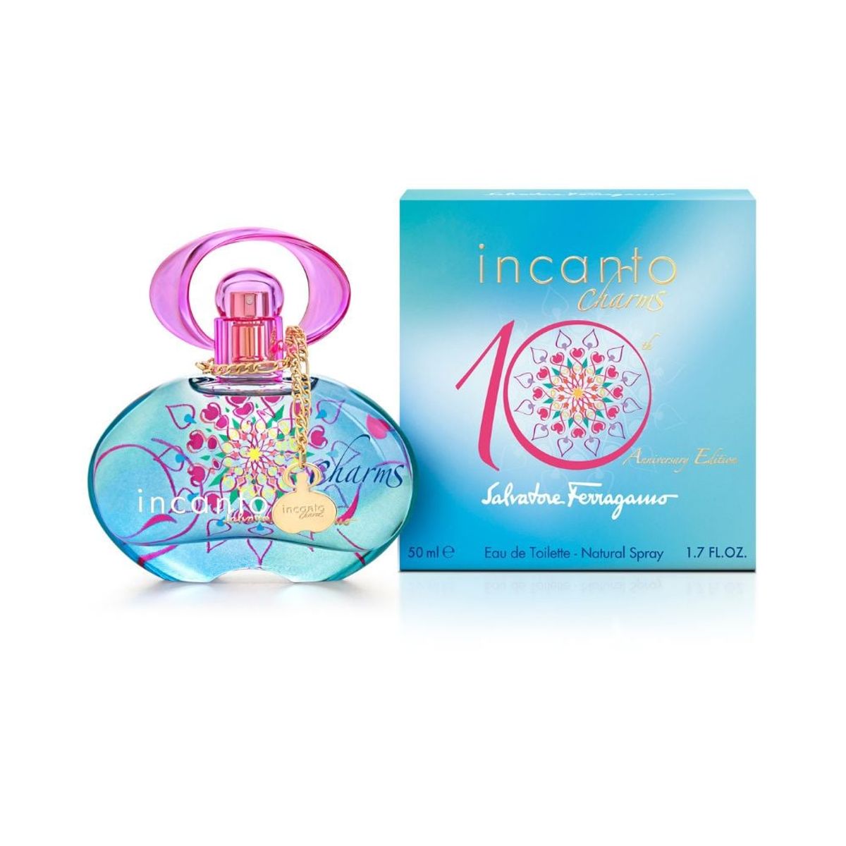 FERRAGAMO - Perfume Mujer Incanto Charms Ferragamo 100 ml Eau de Toilette