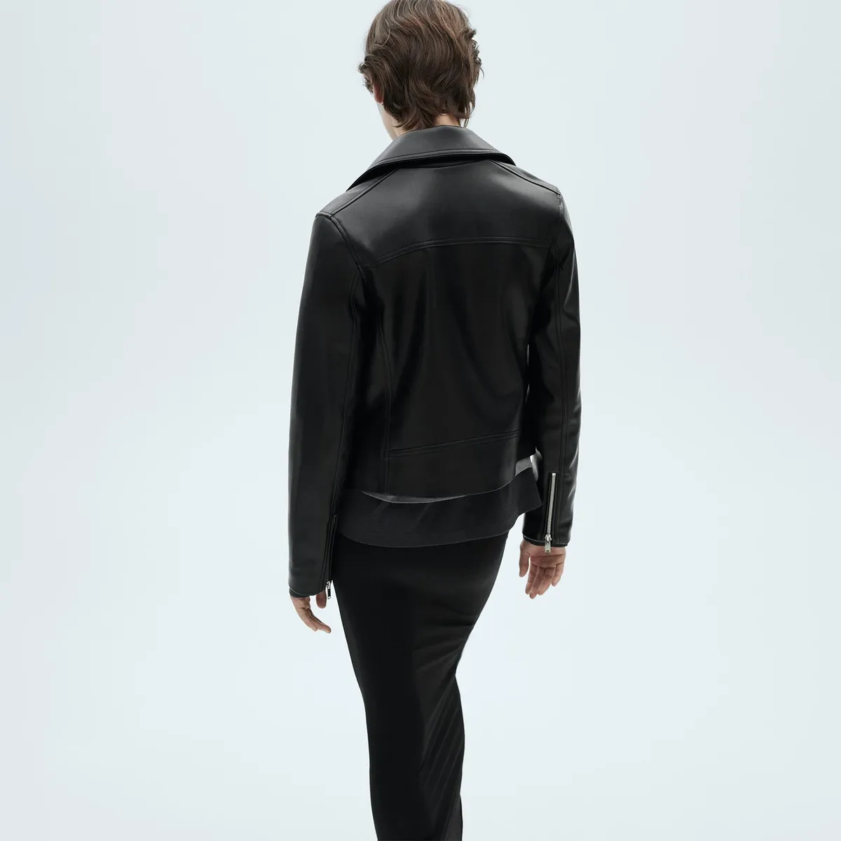 MANGO - Chaqueta Efecto cuero Mujer Mango