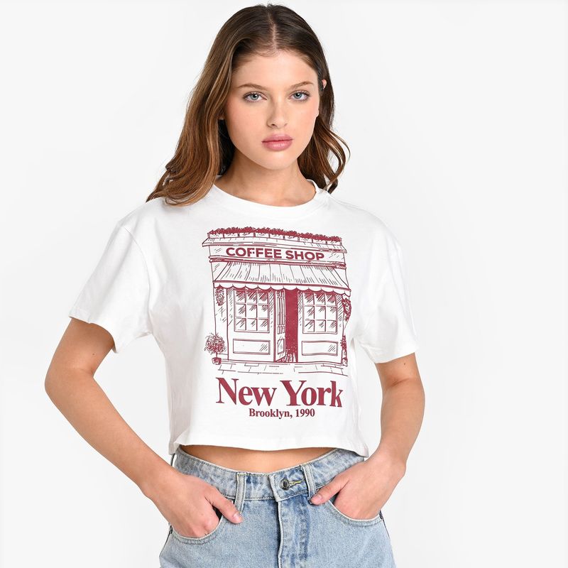 SYBILLA - Camiseta Mujer con Estampado Sin mangas de Algodón Sybilla 
