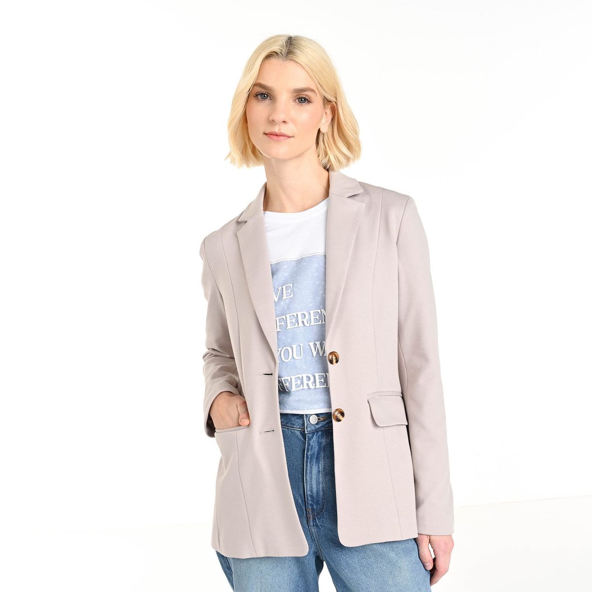 UNIVERSITY CLUB - Blazer Mujer Wide leg University Club