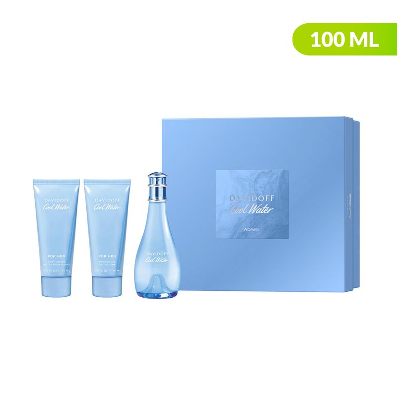 DAVIDOFF - Set de perfume Mujer Davidoff Incluye: 3 Productos