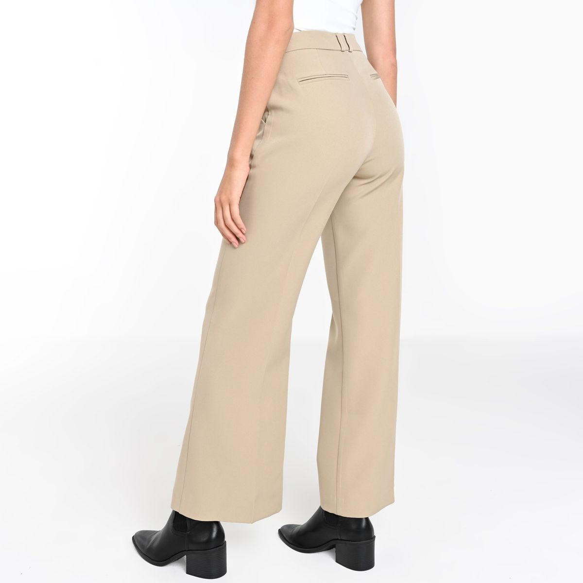 BASEMENT - Pantalón Culotte Mujer Tiro alto Basement