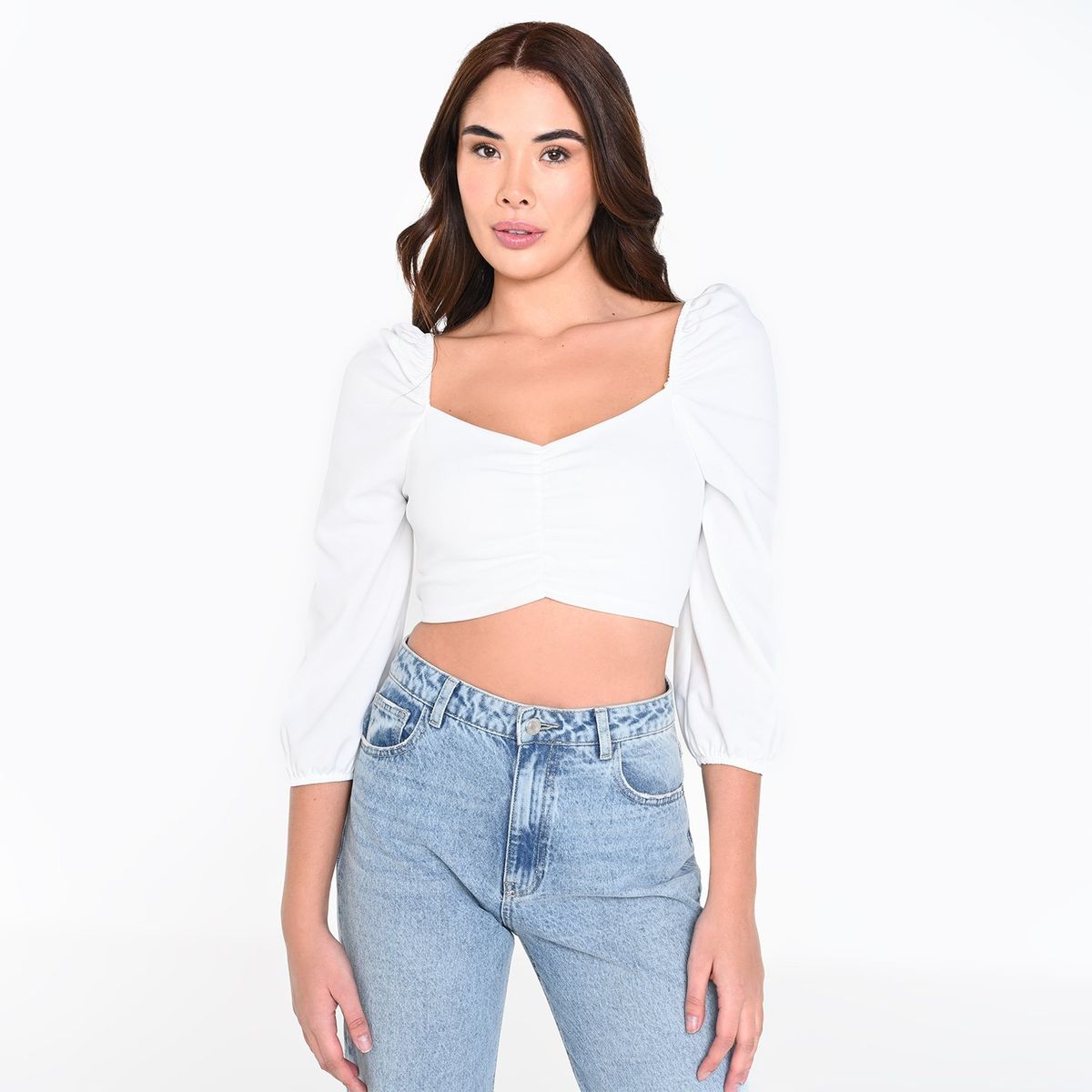 MOSSIMO - Top esqueleto Mujer Manga larga Mossimo