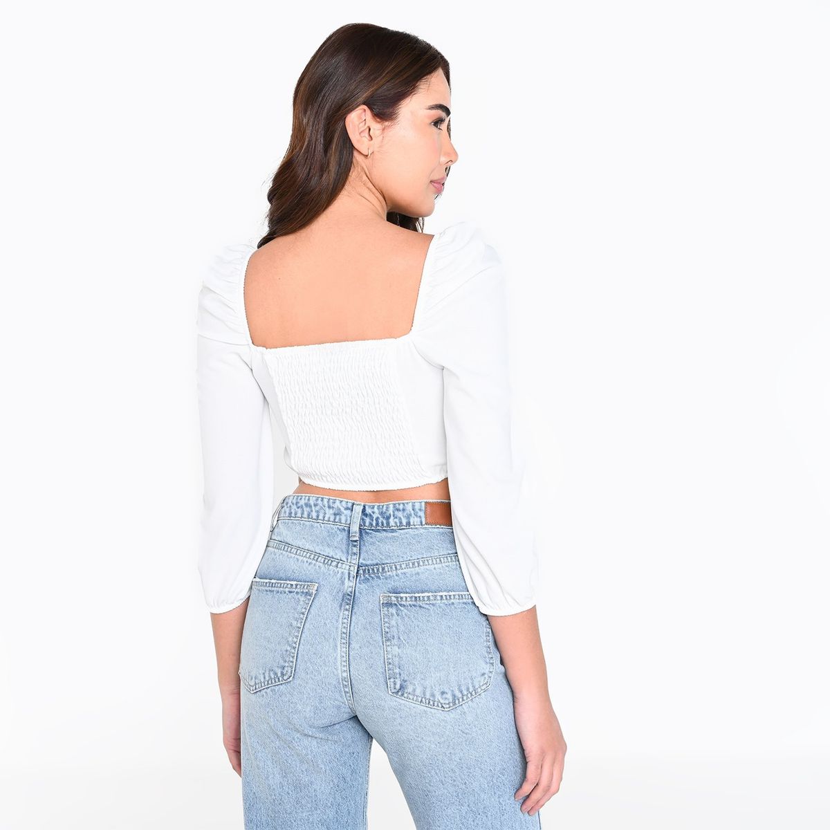 MOSSIMO - Top esqueleto Mujer Manga larga Mossimo