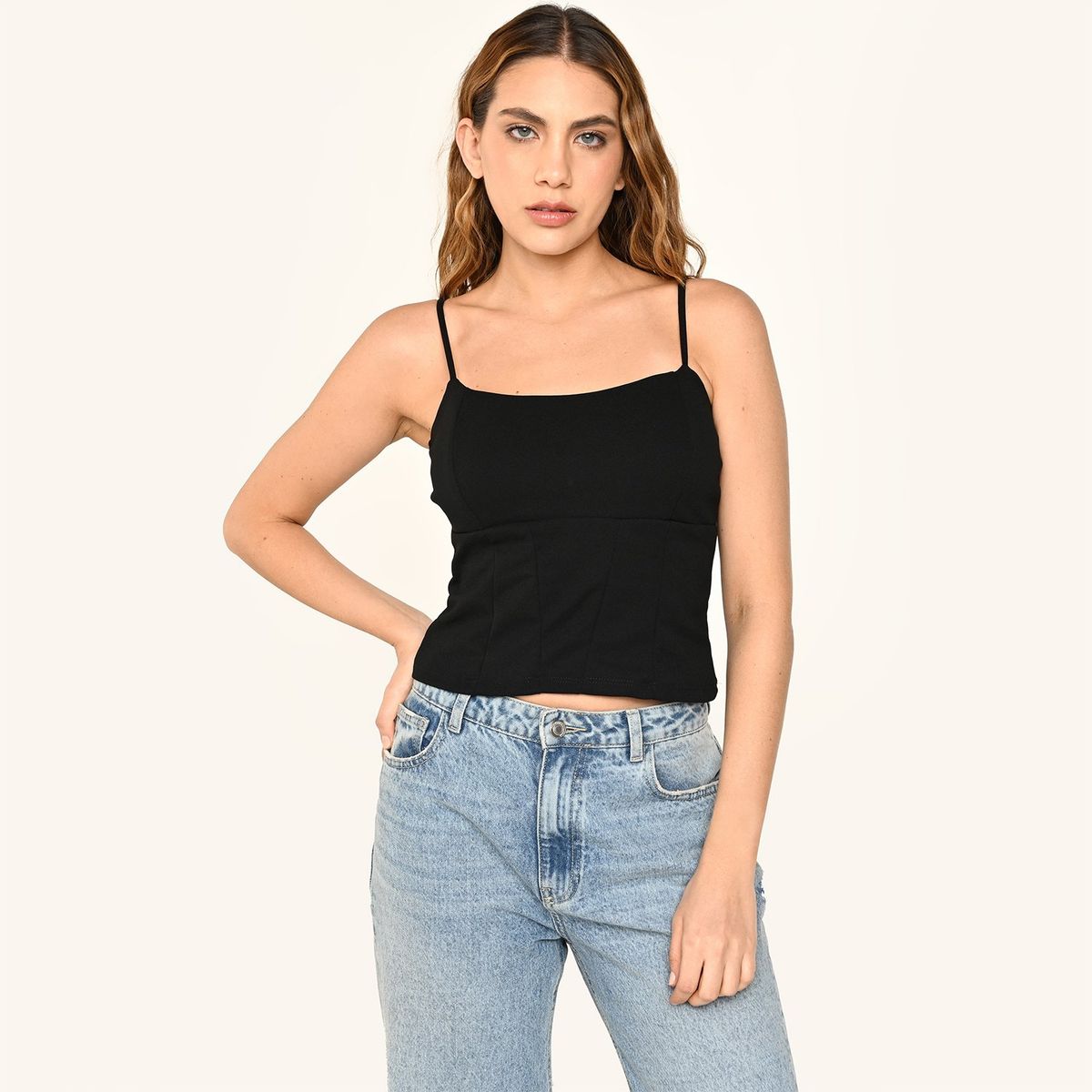 MOSSIMO - Top esqueleto Mujer Sin mangas Mossimo