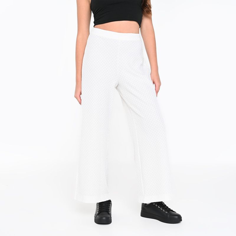 MOSSIMO - Pantalón Wide leg Mujer Tiro alto Mossimo