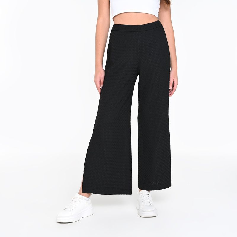 MOSSIMO - Pantalón Wide leg Mujer Tiro alto Mossimo