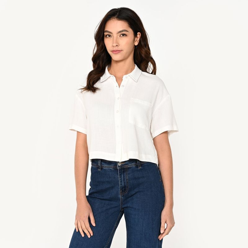 UNIVERSITY CLUB - Camisa Mujer Manga corta University Club