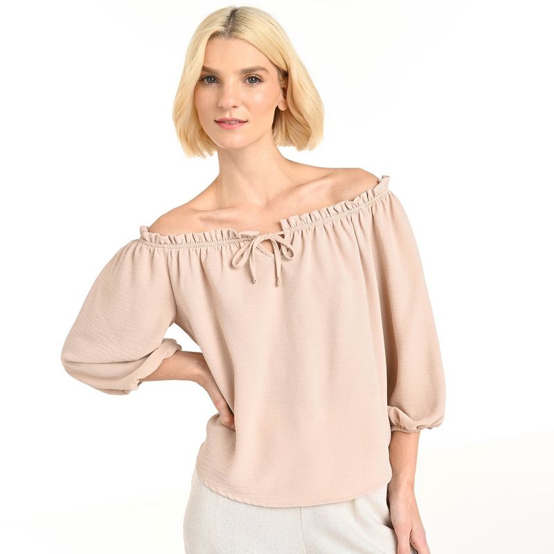 UNIVERSITY CLUB - Blusa Mujer Manga 3/4 University Club